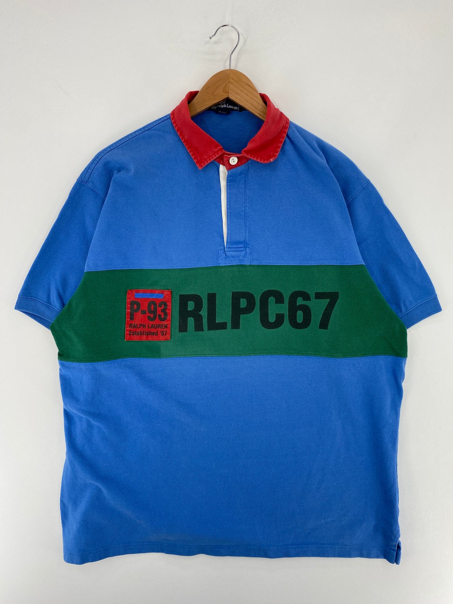 90's POLO RALPH LAUREN Size L Vintage Rugby-Shirt / E9158R