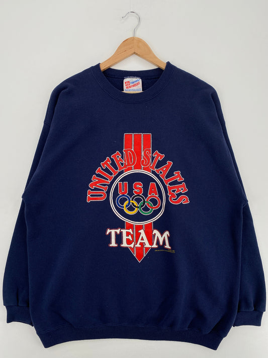 90's USA OLYMPICS TEAM Size XL Vintage Sweat-shirt / G3603S