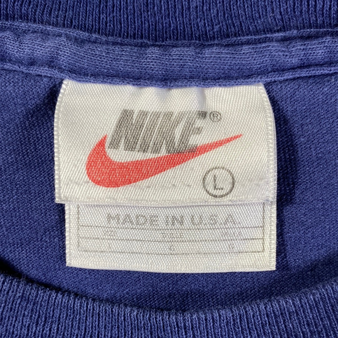 90's NIKE x DALLAS COWBOYS Made in USA Size L Vintage T-Shirt / F9270T