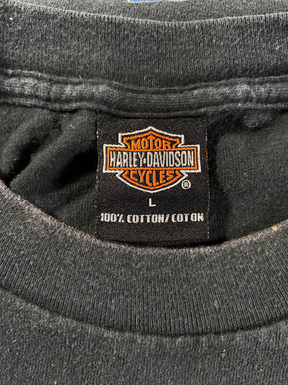 2000 HARLEY DAVIDSON Size L Vintage T-shirt / E7472T