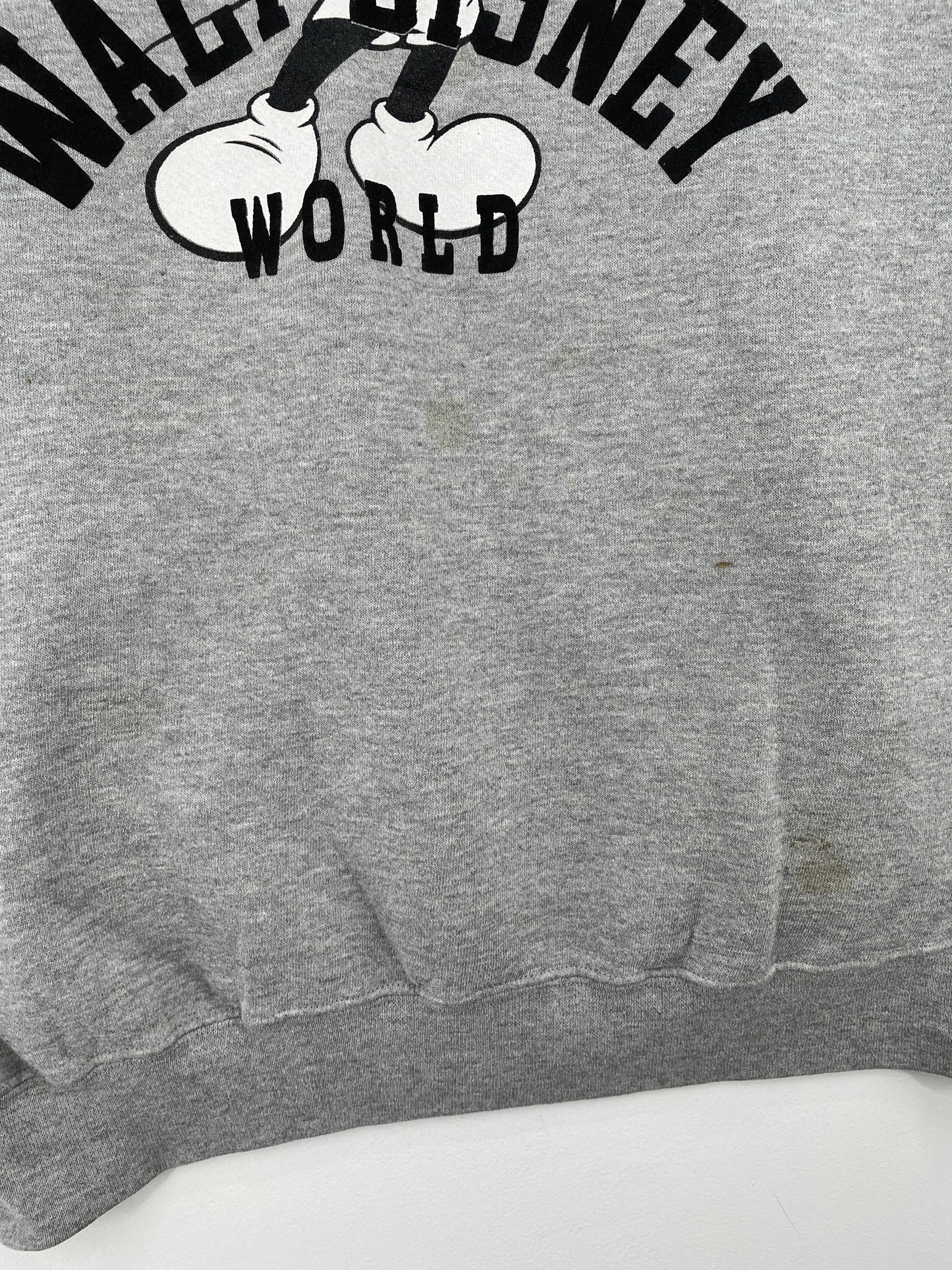 90's DISNEY MICKEY Made in USA Size XL Vintage Sweat-shirt / E7920S