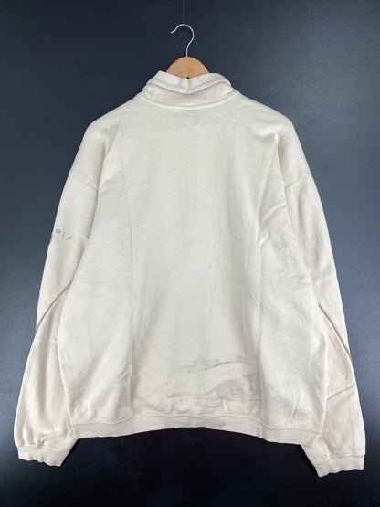 00' NIKE GOLF Size XL Vintage Half Zip Sweat-shirt / G2033S