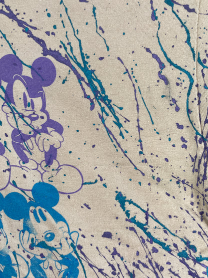 80’s DISNEY MICKEY Made in USA Size L Vintage T-shirt / F20T