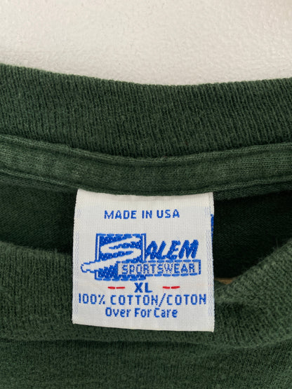 90's SALEM UNIVERSITY OF MIAMI Made in USA Size XL Vintage College T-Shirt / E8183T