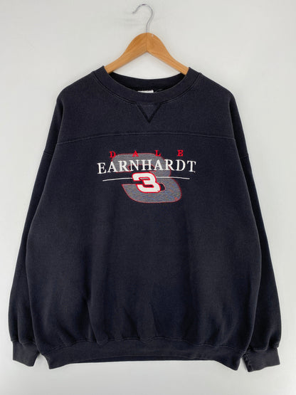 00' DALE EARNHARDT Size No Tag (Approx.XXL) Vintage Racing Sweat-shirt / F5695S