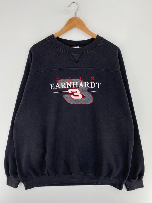 00' DALE EARNHARDT Size No Tag (Approx.XXL) Vintage Racing Sweat-shirt / F5695S