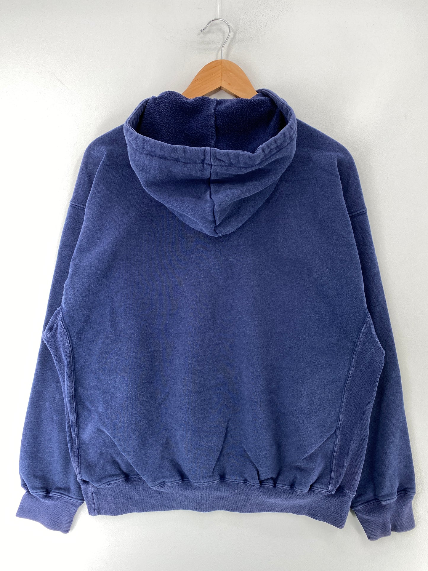 90's NIKE MINI SWOOSH Size M Vintage Half zip Hoodie Sweat-shirt / F9S
