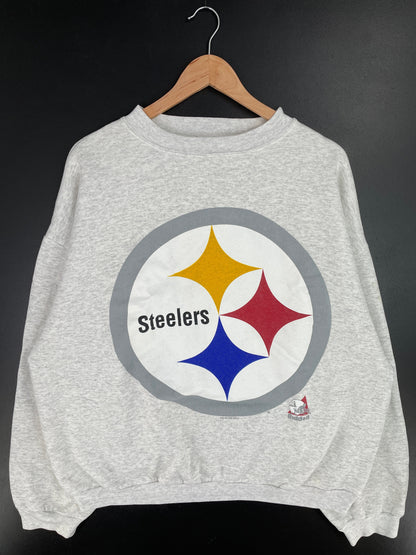 1997 PITTSBURGH STEELERS Size XXL Vintage NFL Sweat-shirt / F1296S