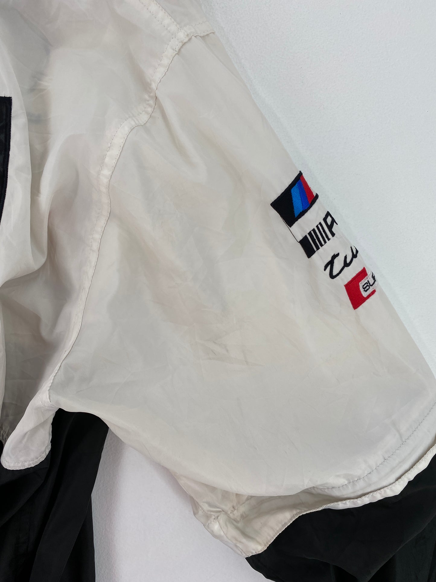 .Vintage TEAM GERMANY Size No Tag (Approx.XL) Racing Nylon Jacket / E9121N