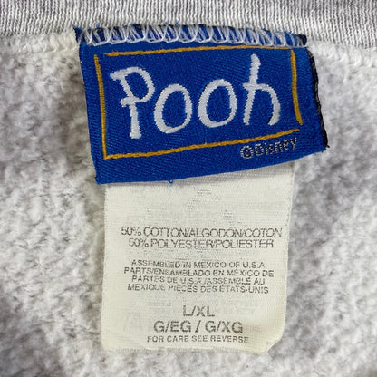 00' DISNEY WINNIE THE POOH Size L/XL Vintage Sweat-shirt / F4835S