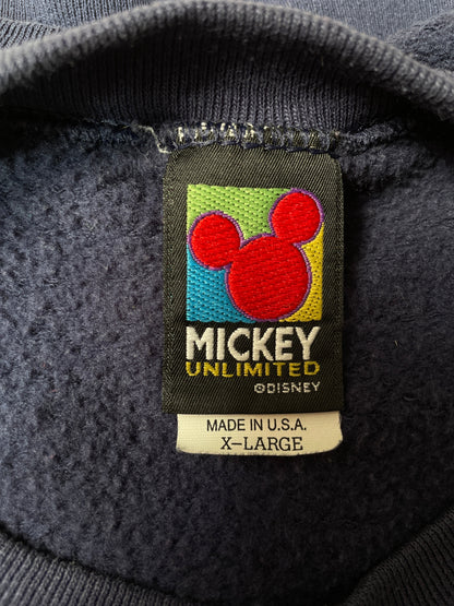(XL) 90’s DISNEY MICKEY Vintage Sweatshirt / A0883S