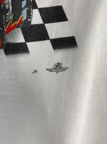 .1997 BRICKYARD 400 Made in USA Size XL Vintage Racing T-Shirts / E9133T