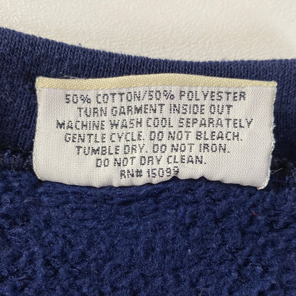 90's WOLVES Made in USA Size L Vintage Animal Sweat-Shirt / E7231S