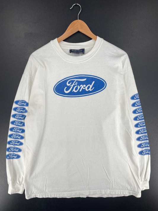 90’s FORD Size L Vintage Long Sleeve T-shirt / E8575T