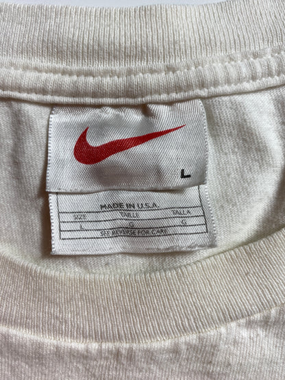 90's NIKE MINI SWOOSH Made in USA Size L Vintage T-Shirt / E9363T