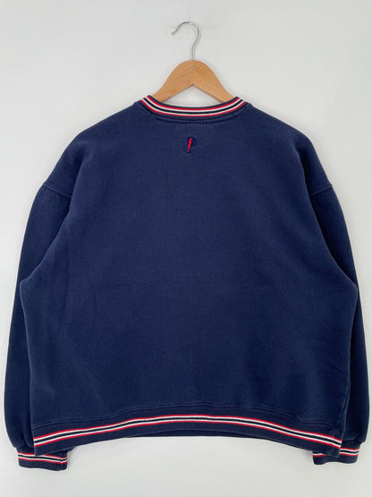 90’s NEW ENGLAND PATRIOTS Size L Vintage NFL Sweat-Shirt / F196S