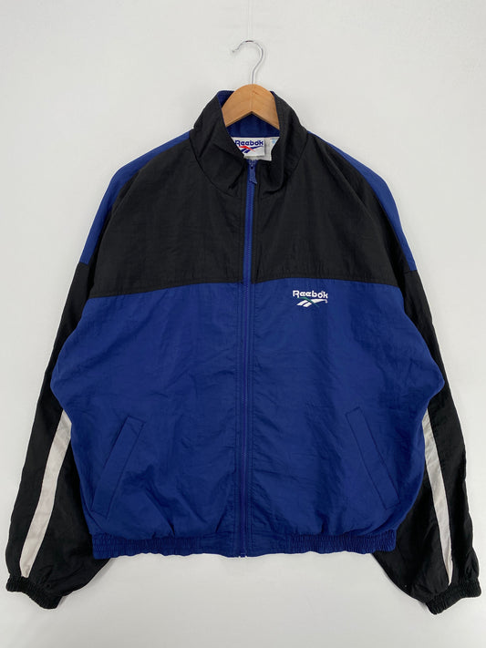 90’s REEBOK Size M Vintage Zip Up Nylon-Jacket / F6838N