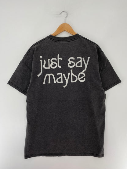 90's SMASHING PUMPKINS Made in USA Size L Vintage Music T-Shirt / E7259T