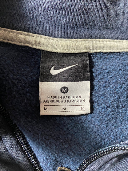 Vintage NIKE MINI SWOOSH Size M Vintage Zip Up Sweat-shirt / F8201S