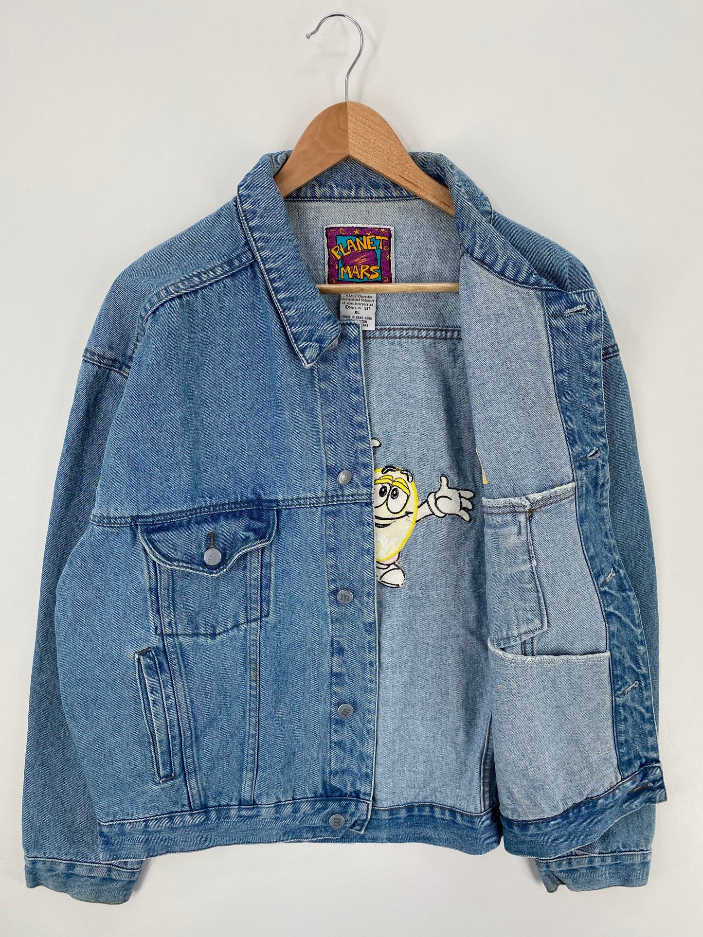 .1997 M&M’S Size XL Denim Jacket / F4814J