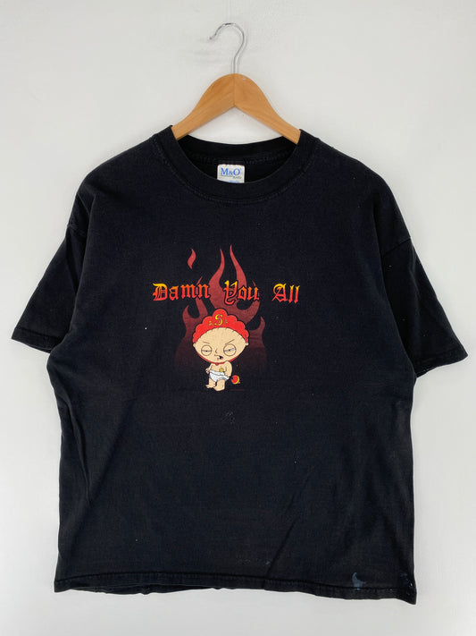 Vintage STEWIE GRIFFIN Size XL T-Shirt / E9497T