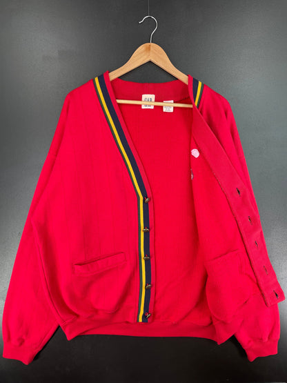 90’s GAP Size XL Sweat Cardigan / G1273S