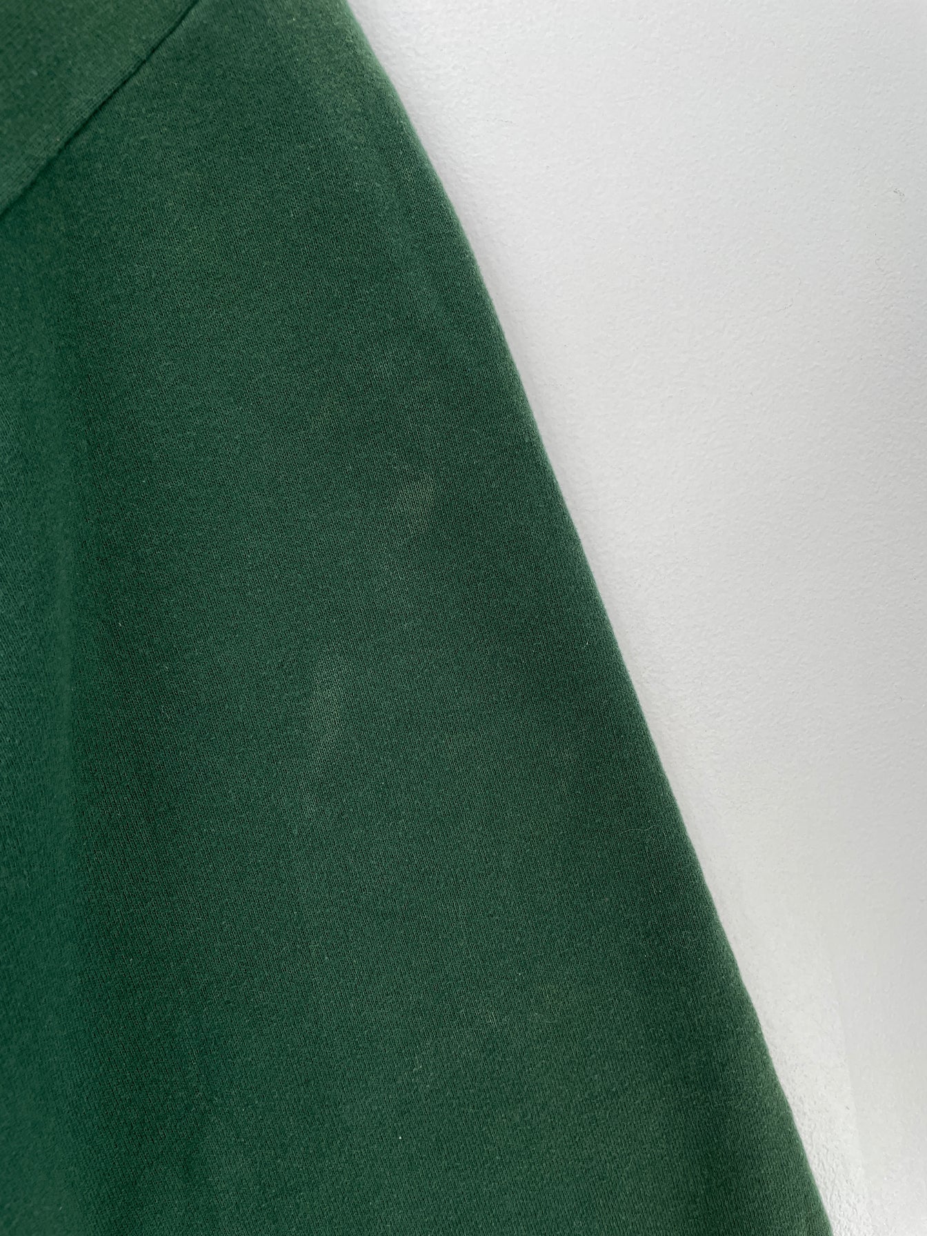 90's HORSE Made in USA Size L Vintage Animal Half Zip Sweat-Shirt / E9518S