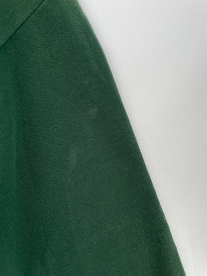 90's HORSE Made in USA Size L Vintage Animal Half Zip Sweat-Shirt / E9518S