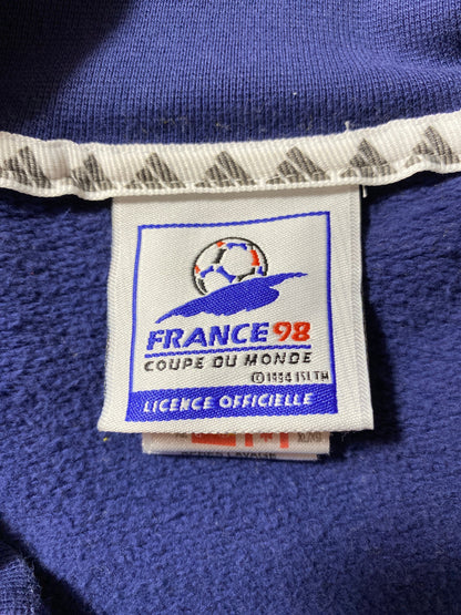 (XL) 1998 ADIDAS FRANCE COUPE DU MONDE Sweat-shirt / A0532S