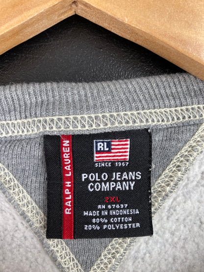 00' POLO JEANS Size XXL Vintage Sweat-Shirt / G5948S