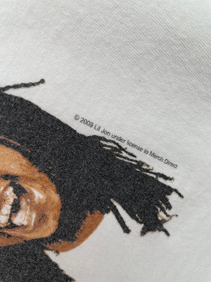 2009 LIL JON Size XL Vintage Music T-shirt / G537T