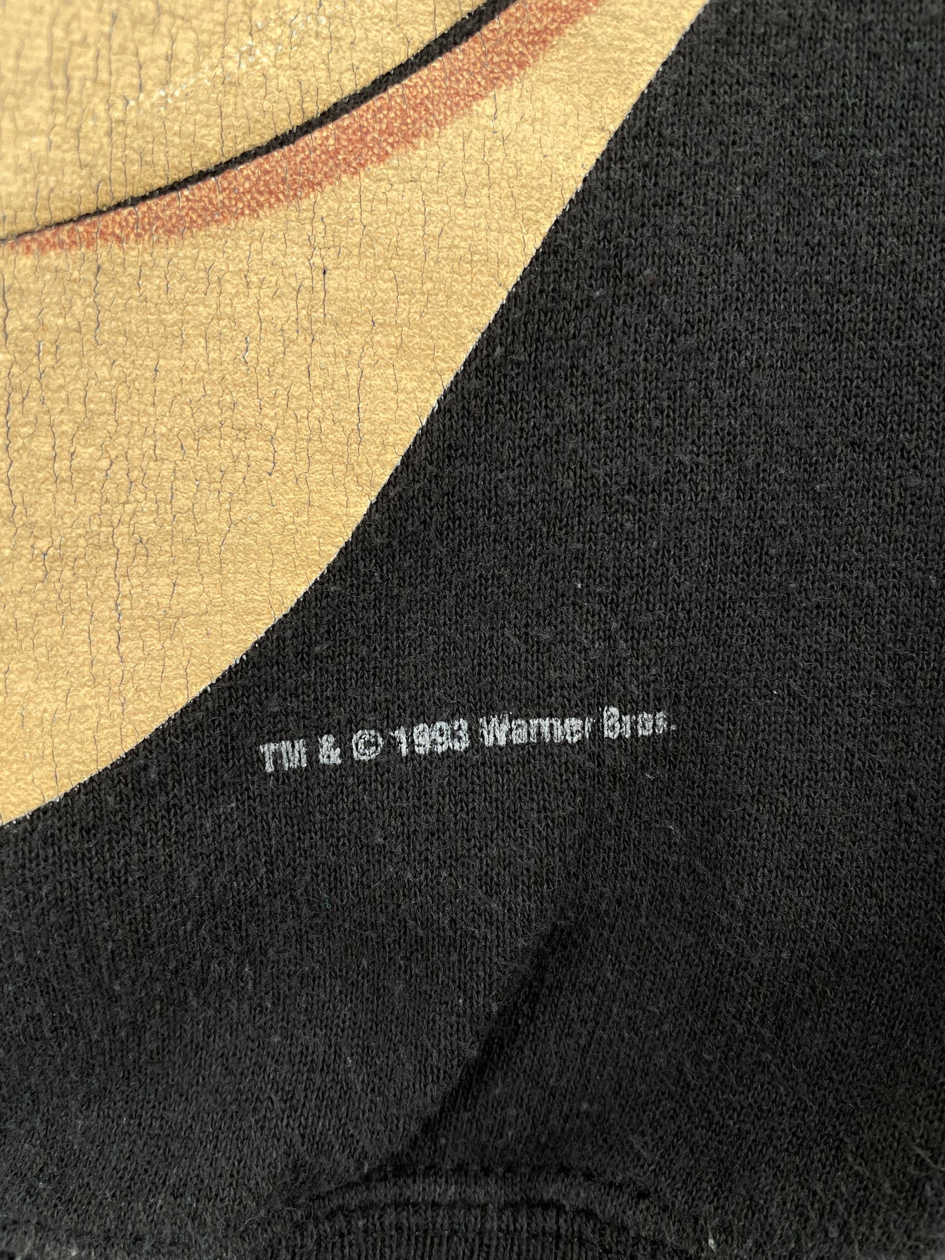 1993 LOONEY TUNES TAZ Size L Vintage Sweat-shirt / E9293S