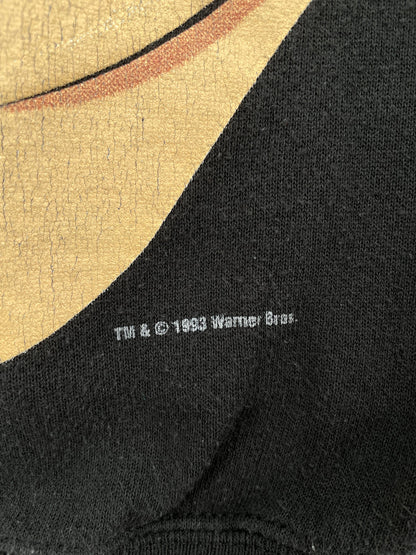 1993 LOONEY TUNES TAZ Size L Vintage Sweat-shirt / E9293S
