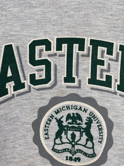 90's EASTERN MICHIGAN Size L Vintage College Sweat shirt / E9074S
