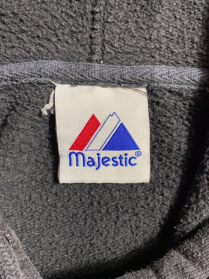 Vintage NEW YORK METS Size No Tag (Approx.XL) Vintage MLB Hoodie Sweat-Shirt / E9129S