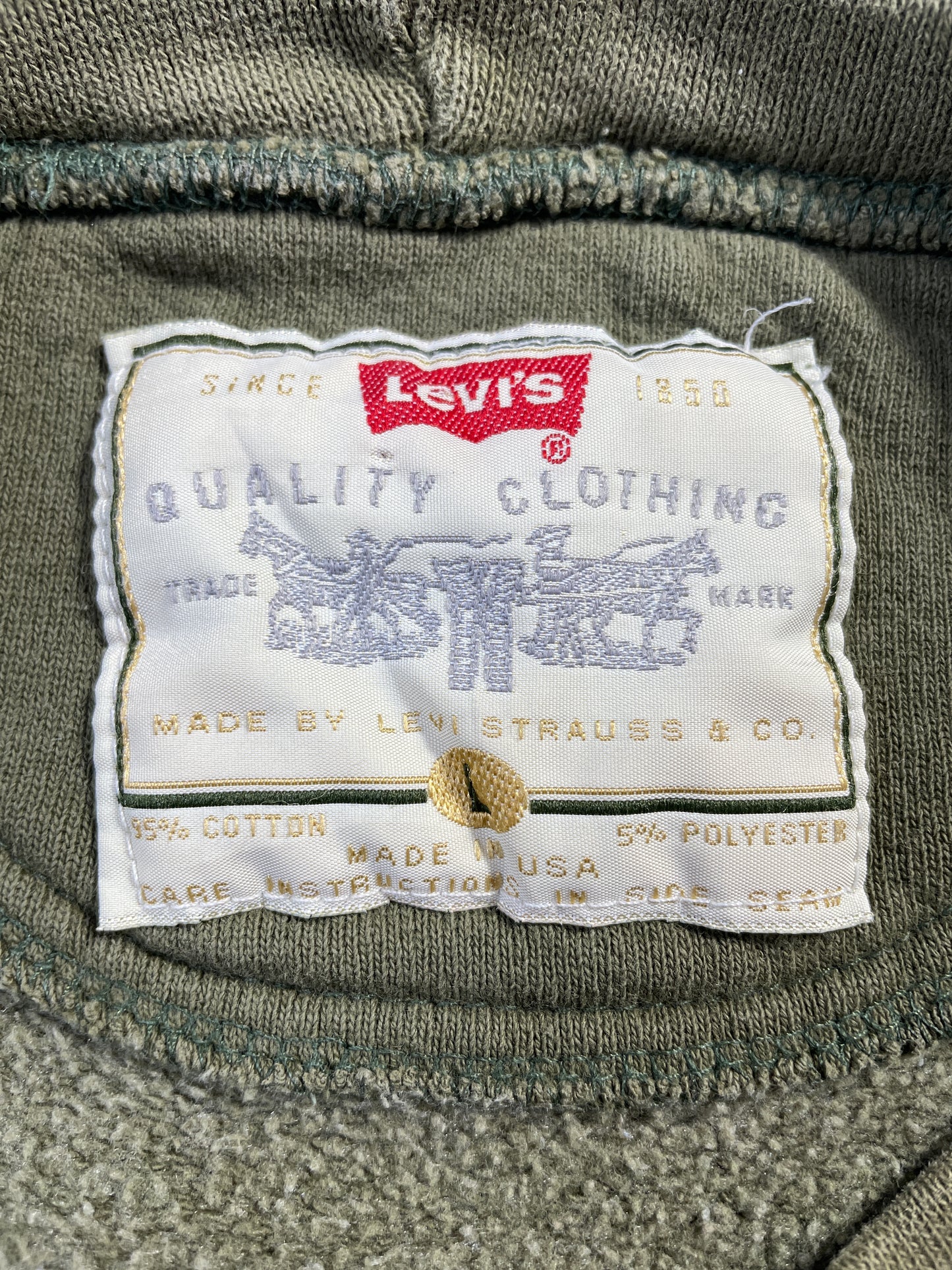 90's LEVI'S Made in USA Size L Vintage Sweat-shirt / E7557S