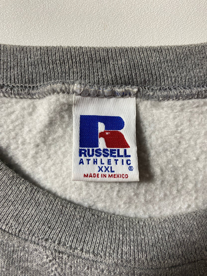 90's NEW LONDON TIGER CUB Size XXL Vintage College Sweat shirt / F6464S