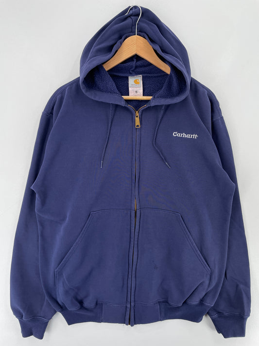 Vintage CARHARTT Size M Zip-up Hoodie Sweat-Shirt / E6970S