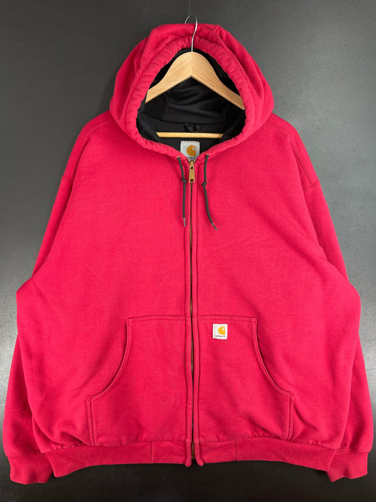 Vintage CARHARTT Size XXL Zip-up Hoodie Sweat Shirt / G5627S
