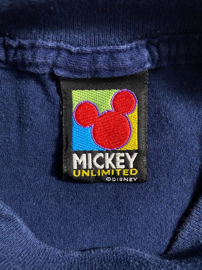90's DISNEY MICKEY Size Approx.XL Vintage T-Shirts / G6247T