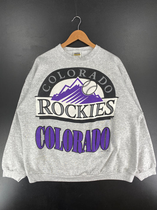 1995 COLORADO ROCKIES Size XXL Vintage MLB Sweat-Shirt/ F6218S