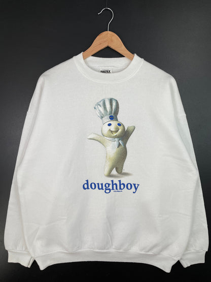 90's DOUGHBOY Size XL Vintage Sweat-shirt / F649S