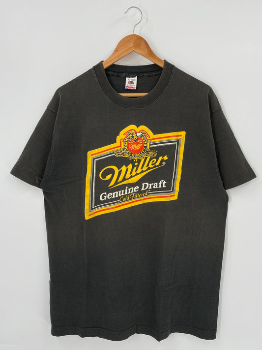 90’s Miller Made in USA Size XL Vintage T-Shirt / E9614T