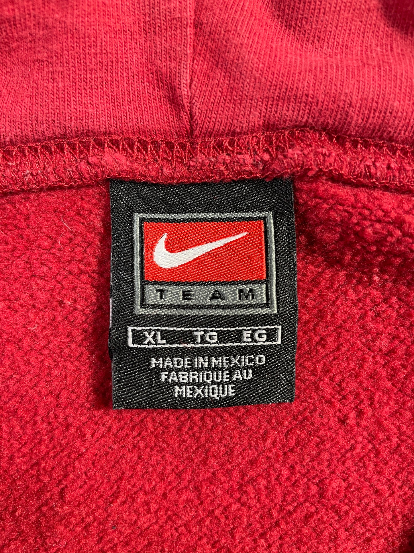 00' NIKE x OKLAHOMA Size XL Vintage College Hoodie Sweat shirt / F832S
