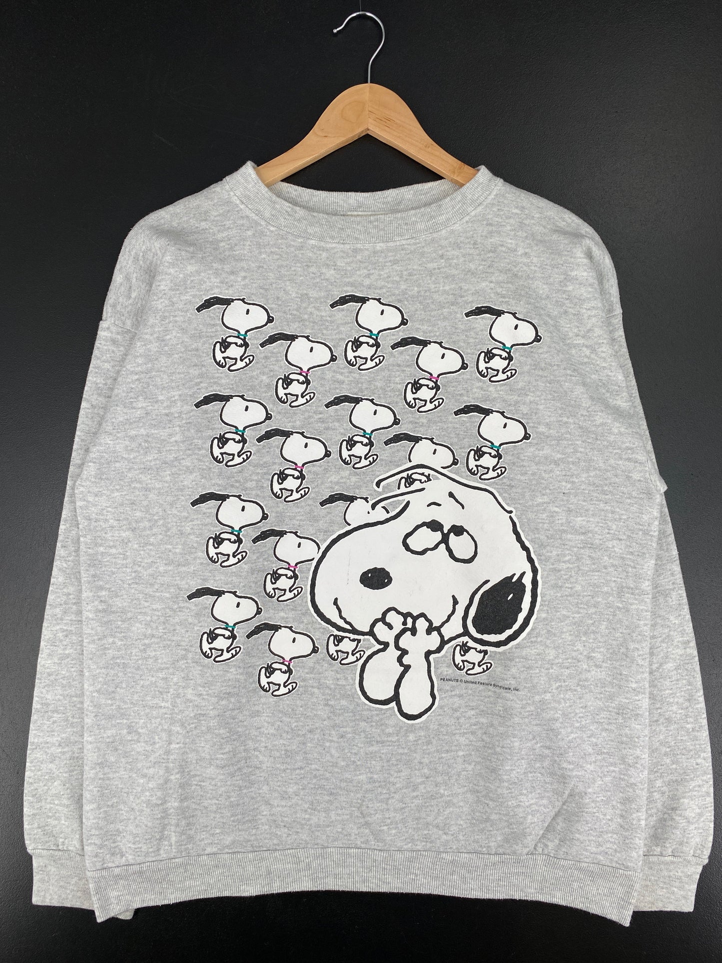 90's SNOOPY Made in USA Size XL Vintage Sweat-shirt / E7209S