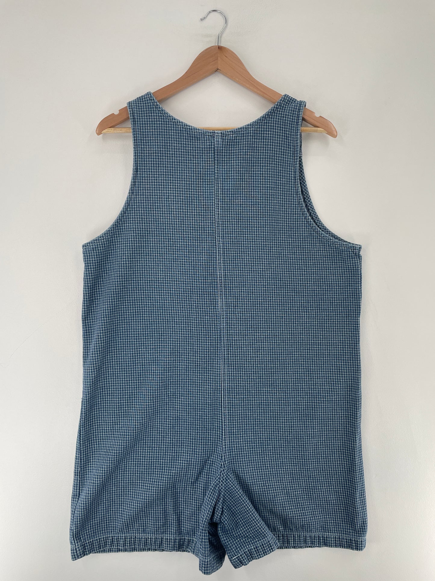 00' DISNEY WINNIE THE POOH Size L Vintage Denim Overall / E7879P