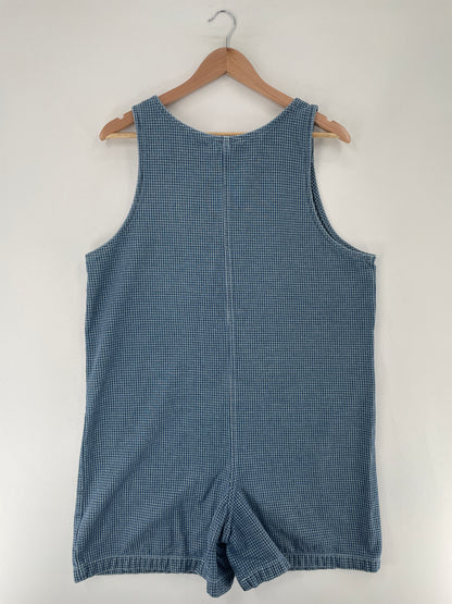 00' DISNEY WINNIE THE POOH Size L Vintage Denim Overall / E7879P