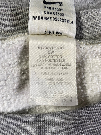90's NIKE x TENNESSEE Made in USA Size XXL Vintage College Sweat-Shirt / G994S
