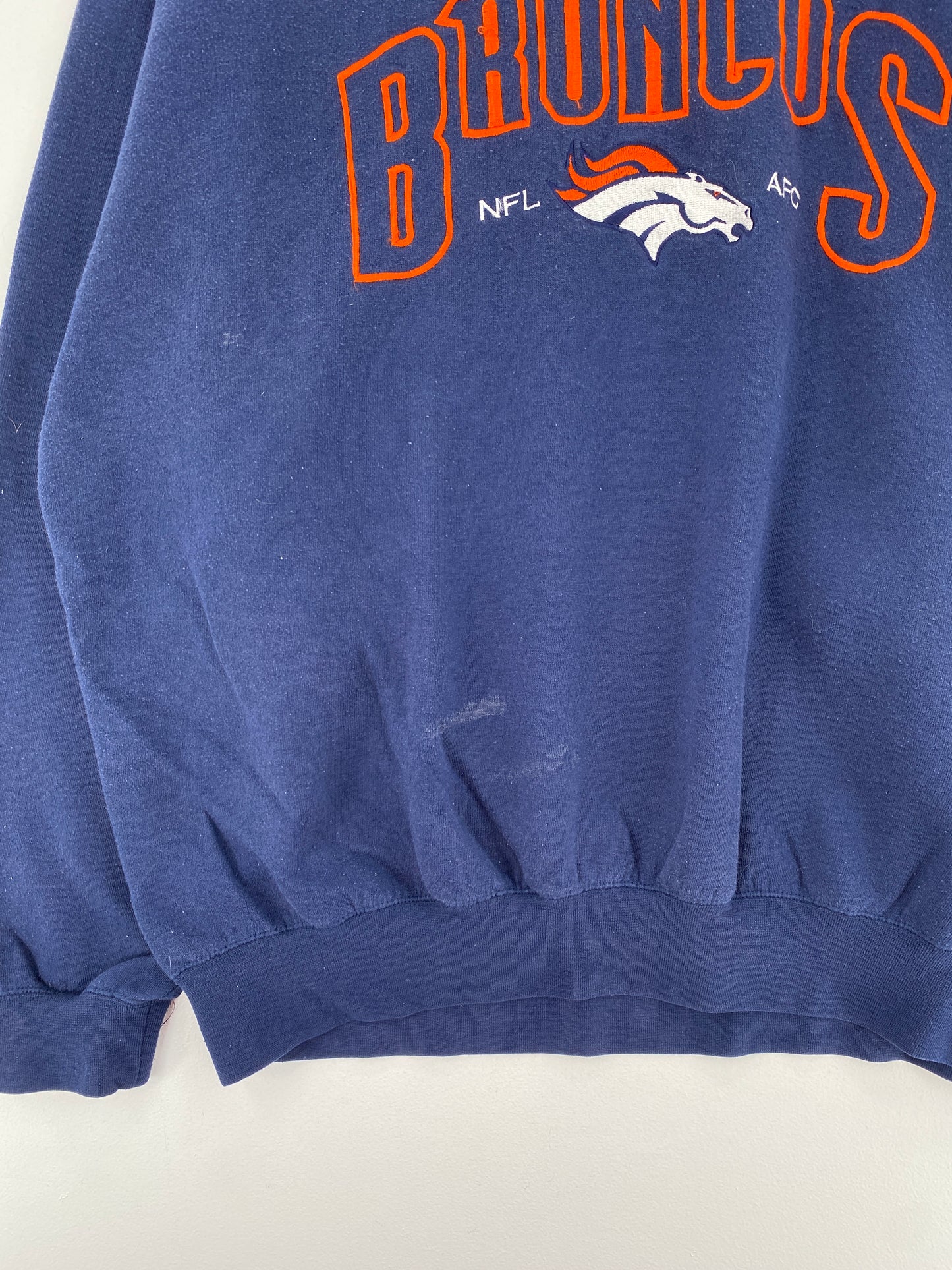 90’s DENVER BRONCOS Size XL Vintage NFL Sweat-Shirt / E9125S