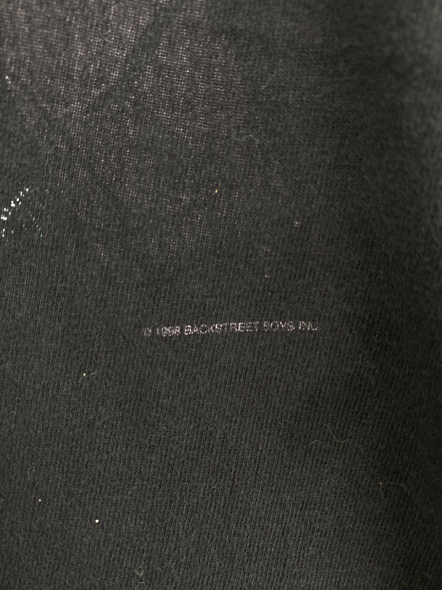 1998 BACKSTREET BOYS Size L Vintage Music T-Shirt / E7156T